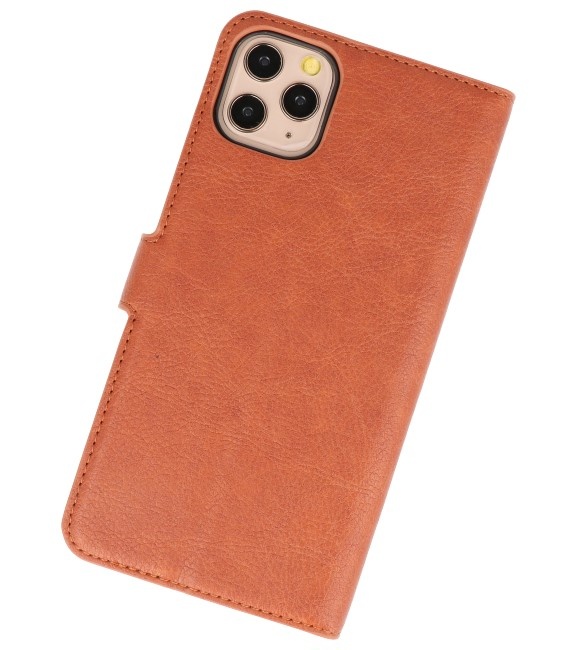 Luxury Wallet Case for iPhone 11 Pro Max Brown