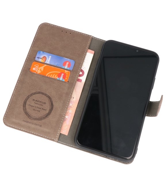 Luxury Wallet Case for iPhone 11 Pro Max Gray