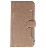 Custodia a portafoglio di lusso per iPhone 11 Pro Max grigio