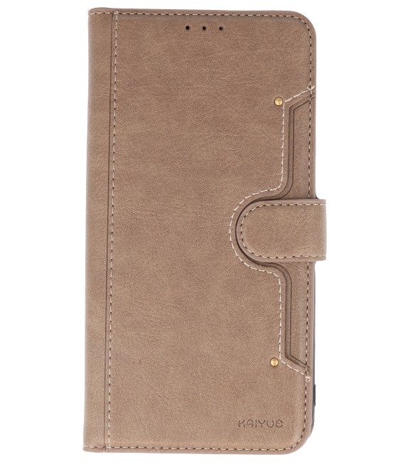 Luxus Brieftasche für iPhone 11 Pro Max Grau