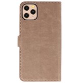 Funda billetera de lujo para iPhone 11 Pro Max Grey