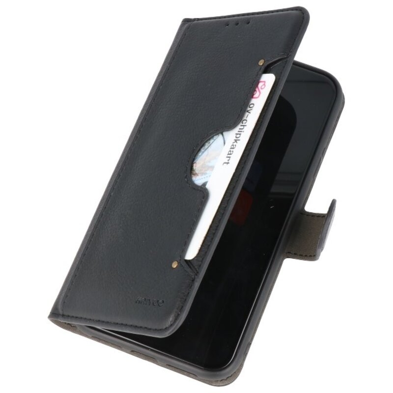 Funda billetera de lujo para iPhone 11 Pro Black