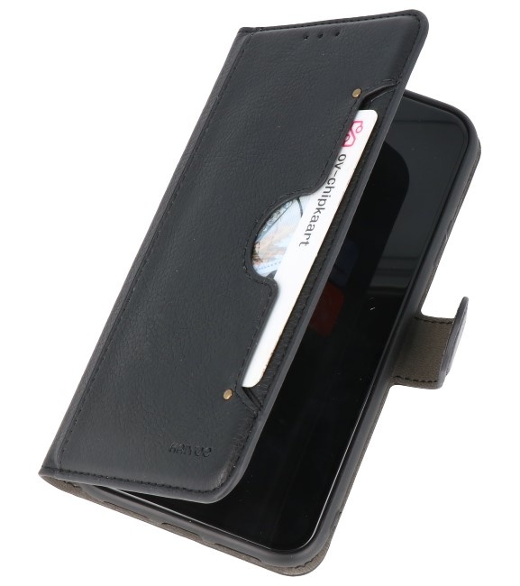 KAIYUE Luxe Portemonnee Hoesje voor iPhone 11 Pro Zwart