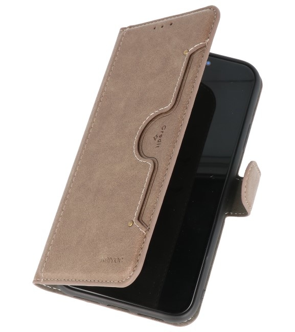 Luxury Wallet Case for iPhone 11 Pro Gray