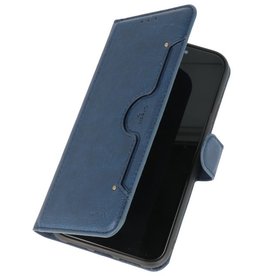 Funda billetera de lujo para iPhone 11 Pro Max Navy
