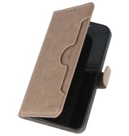 Funda billetera de lujo para iPhone 11 Pro Max Grey