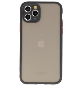 Étui rigide à combinaison de couleurs pour iPhone 11 Pro noir