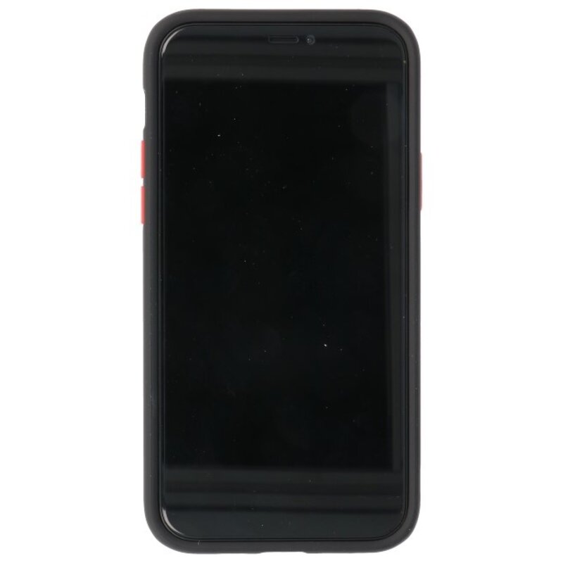 Funda rígida combinada de colores para iPhone 11 Pro Black