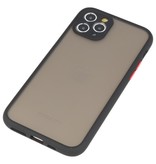 Funda rígida combinada de colores para iPhone 11 Pro Black