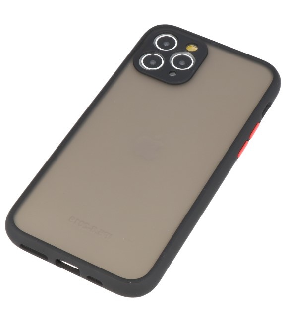 Kleurcombinatie Hard Case voor iPhone 11 Pro Zwart