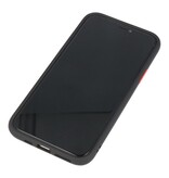 Funda rígida combinada de colores para iPhone 11 Pro Black