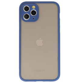 Combinación de colores Funda rígida para iPhone 11 Pro Azul