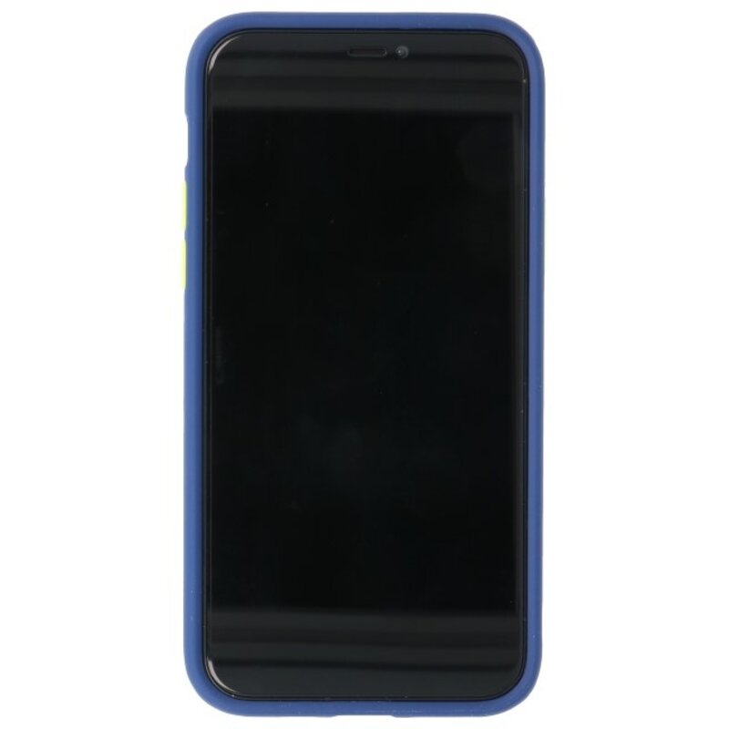 Combinación de colores Funda rígida para iPhone 11 Pro Azul