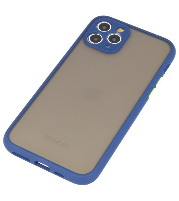 Combinazione di colori Custodia rigida per iPhone 11 Pro blu