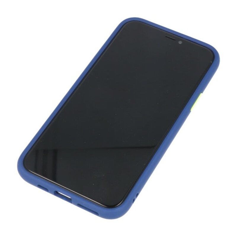Combinación de colores Funda rígida para iPhone 11 Pro Azul