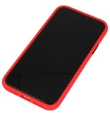 Combinazione di colori Custodia rigida per iPhone 11 Pro rosso