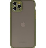 Kleurcombinatie Hard Case voor iPhone 11 Pro Groen