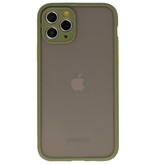 Combinación de colores Funda rígida para iPhone 11 Pro Verde