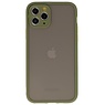 Combinazione di colori Custodia rigida per iPhone 11 Pro verde
