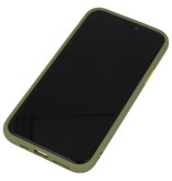 Combinación de colores Funda rígida para iPhone 11 Pro Verde