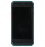 Combinación de colores Funda rígida para iPhone 11 Pro Verde oscuro