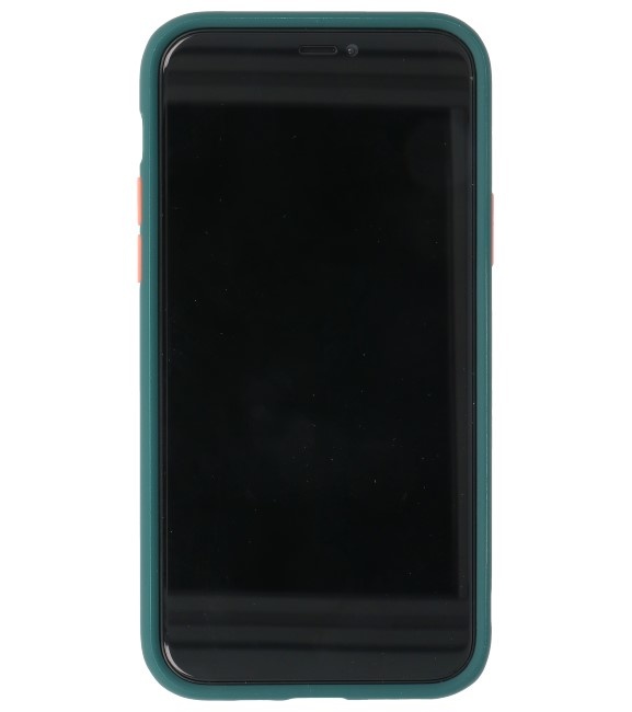 Farvekombination Hård taske til iPhone 11 Pro Mørkegrøn
