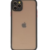 Étui rigide à combinaison de couleurs pour iPhone 11 Pro Max Noir