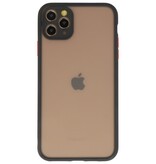 Funda rígida combinada de colores para iPhone 11 Pro Max Black