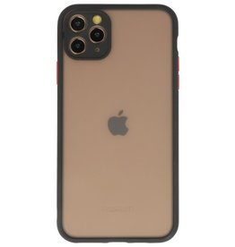 Kleurcombinatie Hard Case voor iPhone 11 Pro Max Zwart