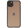 Funda rígida combinada de colores para iPhone 11 Pro Max Black