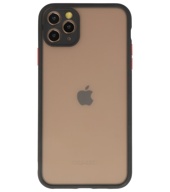 Farvekombination Hård taske til iPhone 11 Pro Max Sort