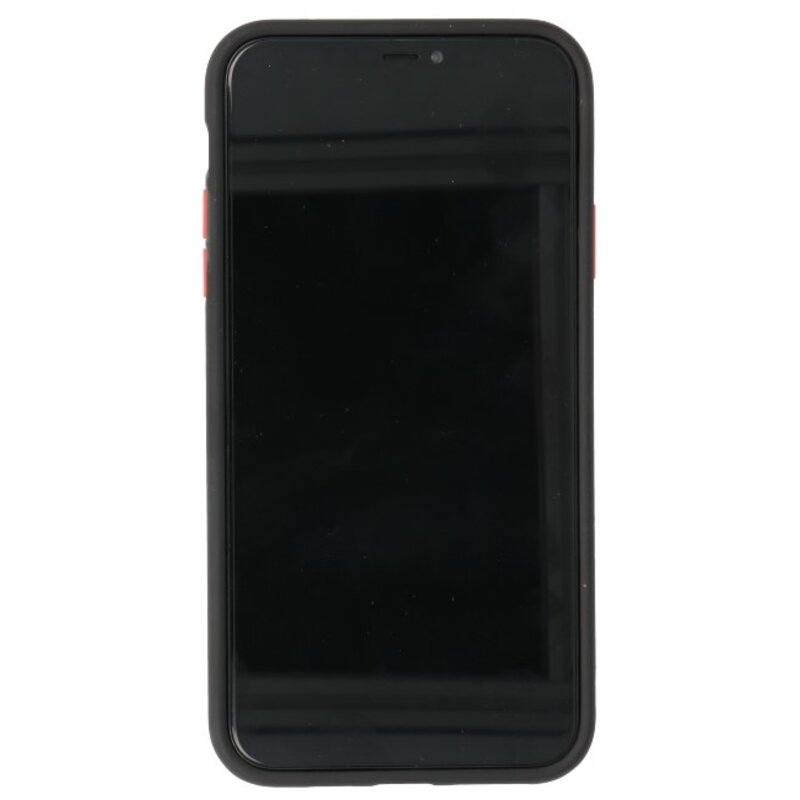 Kleurcombinatie Hard Case voor iPhone 11 Pro Max Zwart