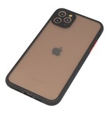Étui rigide à combinaison de couleurs pour iPhone 11 Pro Max Noir