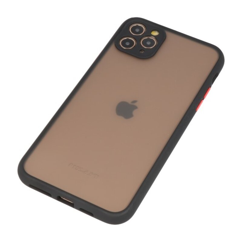 Combinazione di colori Custodia rigida per iPhone 11 Pro Max Nero