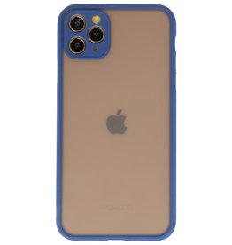 Combinazione di colori Custodia rigida per iPhone 11 Pro Max blu