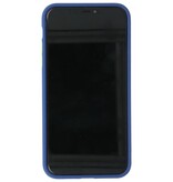 Combinazione di colori Custodia rigida per iPhone 11 Pro Max blu