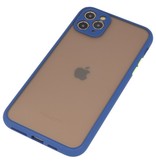 Kleurcombinatie Hard Case voor iPhone 11 Pro Max Blauw