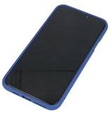 Funda rígida combinada de colores para iPhone 11 Pro Max Blue