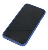 Combinazione di colori Custodia rigida per iPhone 11 Pro Max blu