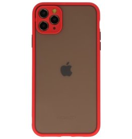 Kleurcombinatie Hard Case voor iPhone 11 Pro Max Rood