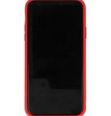 Combinazione di colori Custodia rigida per iPhone 11 Pro Max rosso