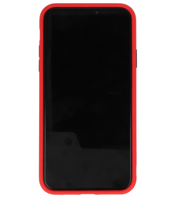 Color combination Hard Case for iPhone 11 Pro Max Red