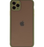 Combinazione di colori Custodia rigida per iPhone 11 Pro Max verde