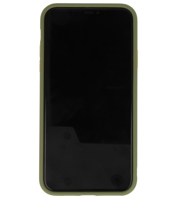 Farbkombination Hard Case für iPhone 11 Pro Max Grün