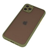 Combinazione di colori Custodia rigida per iPhone 11 Pro Max verde
