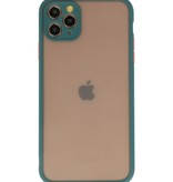 Combinazione di colori Custodia rigida per iPhone 11 Pro Max D. Verde