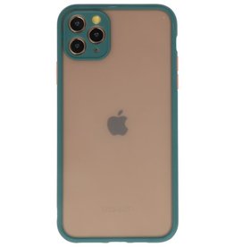 Combinazione di colori Custodia rigida per iPhone 11 Pro Max D. Verde