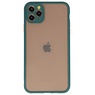 Combinazione di colori Custodia rigida per iPhone 11 Pro Max D. Verde