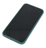 Combinazione di colori Custodia rigida per iPhone 11 Pro Max D. Verde