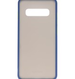 Color combination Hard Case for Galaxy S10 Blue